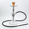 SS nargile shishas pipe stainless glass steel shisha hookah